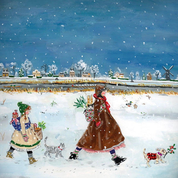 Gwen's Illustrations - Winter Stroll Toverlux Silhouette | Toy | Toverlux | Little Acorn to Mighty Oaks
