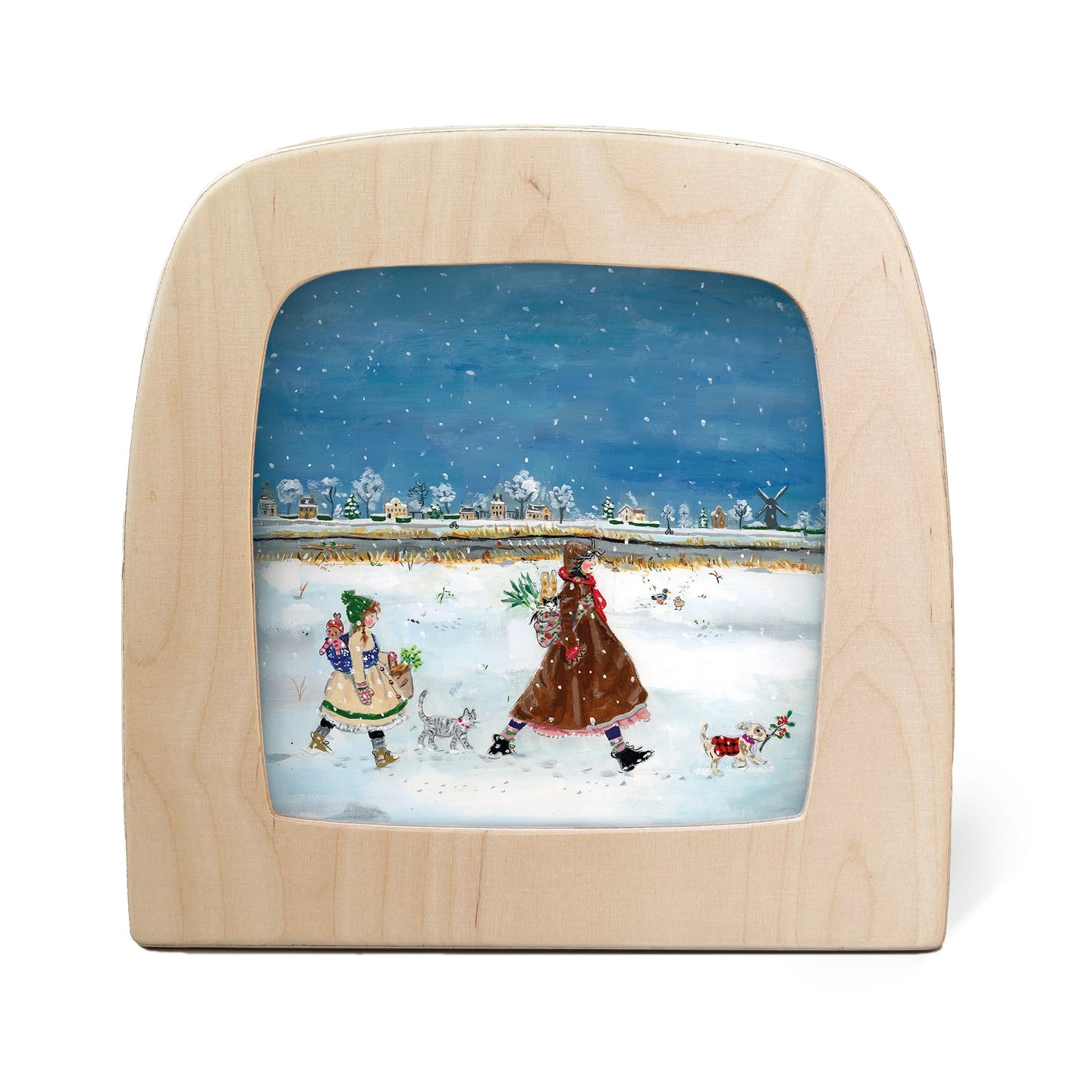 Gwen's Illustrations - Winter Stroll Toverlux Silhouette | Toy | Toverlux | Little Acorn to Mighty Oaks