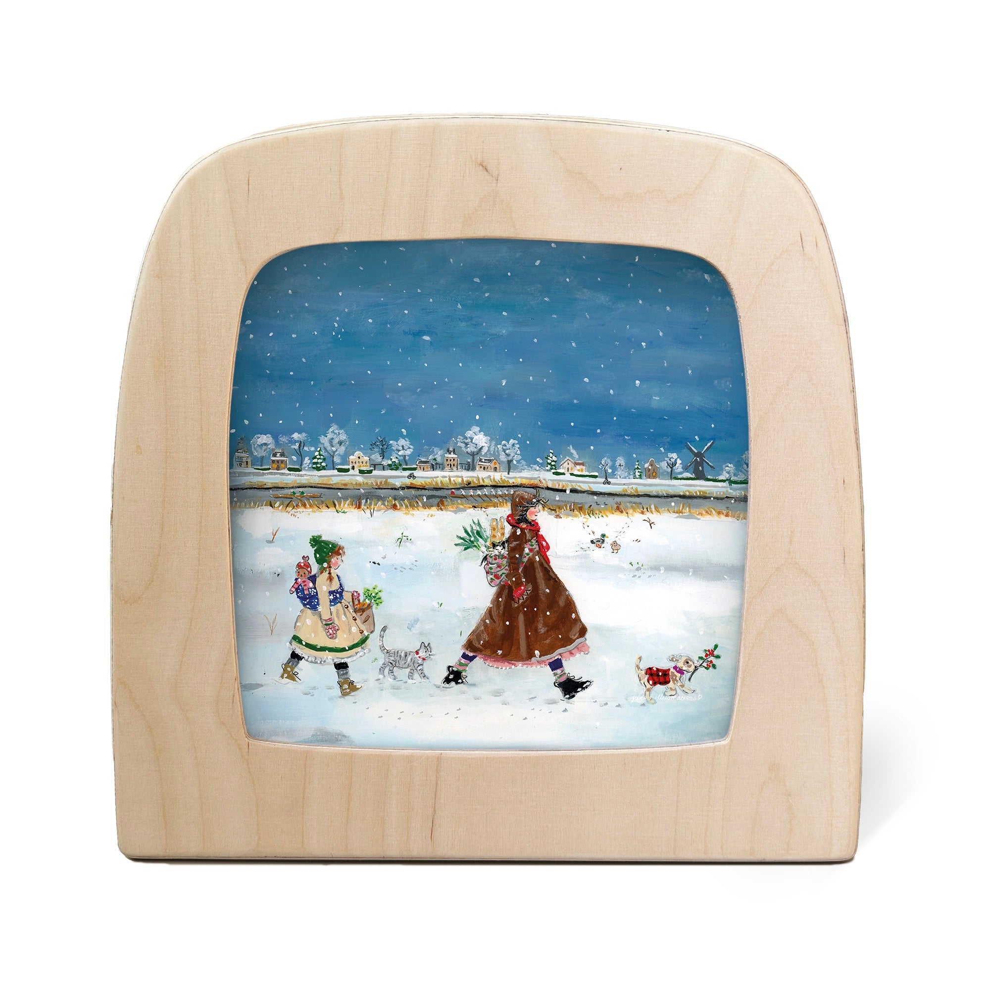 Gwen's Illustrations - Winter Stroll Toverlux Silhouette | Toy | Toverlux | Little Acorn to Mighty Oaks