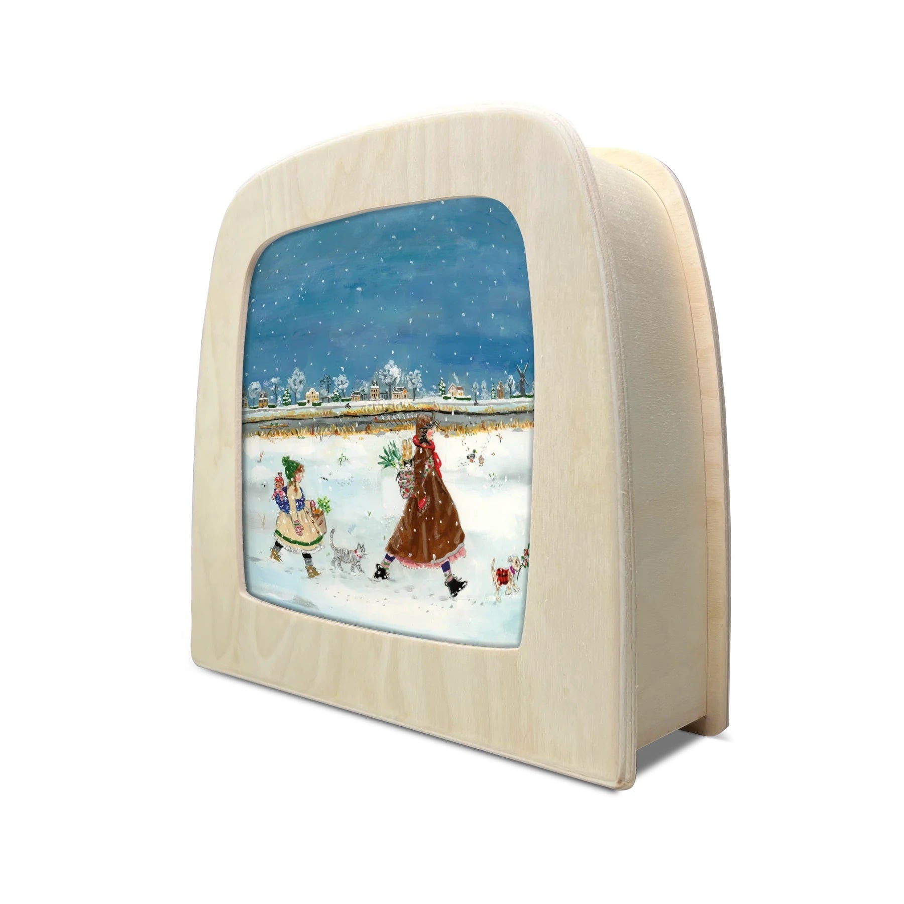 Gwen's Illustrations - Winter Stroll Toverlux Silhouette | Toy | Toverlux | Little Acorn to Mighty Oaks