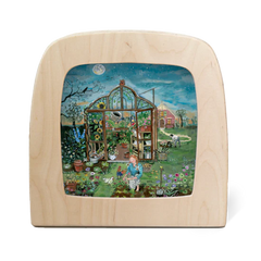 Gwen's Illustrations - Moonlit Garden Silhouette