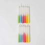 Grimm's 12 hand-dipped Celebration Candles in Rainbow Colours | | Grimm's Spiel and Holz | Little Acorn to Mighty Oaks