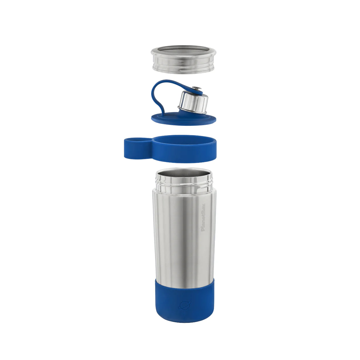 PlanetBox Glacier Stainless Steel Chug Water Bottle - Coral | | PlanetBox | Little Acorn to Mighty Oaks