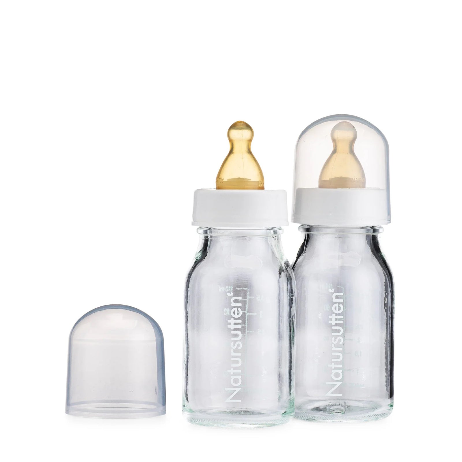 Natursutten Glass Baby Bottle 2 x 110ml | | Natursutten | Little Acorn to Mighty Oaks