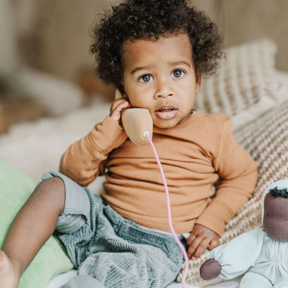Grimm's Wooden Telephone | | Grimm's Spiel and Holz | Little Acorn to Mighty Oaks