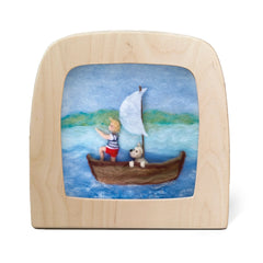 Het Wol Feetje - Little Sailor Silhouette