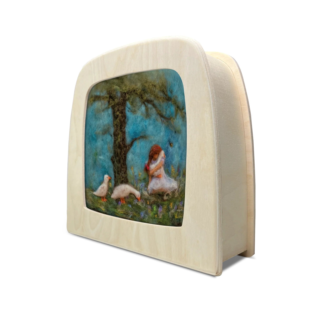 Het Wol Feetje - Geese Cuddles Toverlux Silhouette | Toy | Toverlux | Little Acorn to Mighty Oaks
