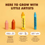 Honeysticks Beeswax Crayons - Jumbos 8 pack | | Honeysticks | Little Acorn to Mighty Oaks