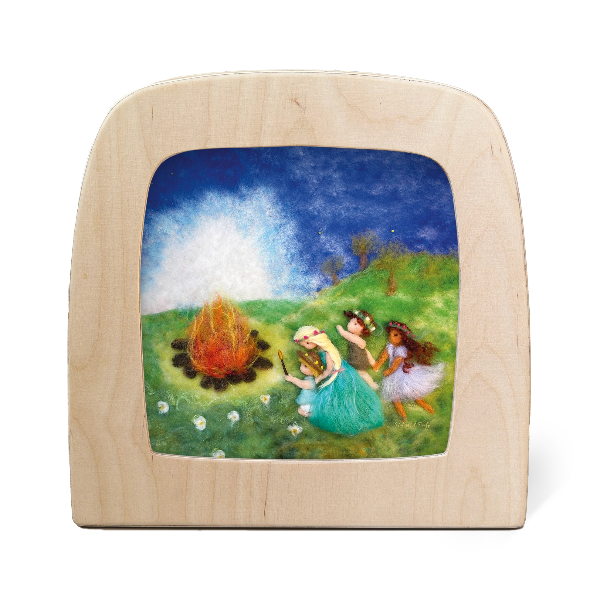 Het Wol Feetje - Roasting Bread Toverlux Silhouette | Toy | Toverlux | Little Acorn to Mighty Oaks