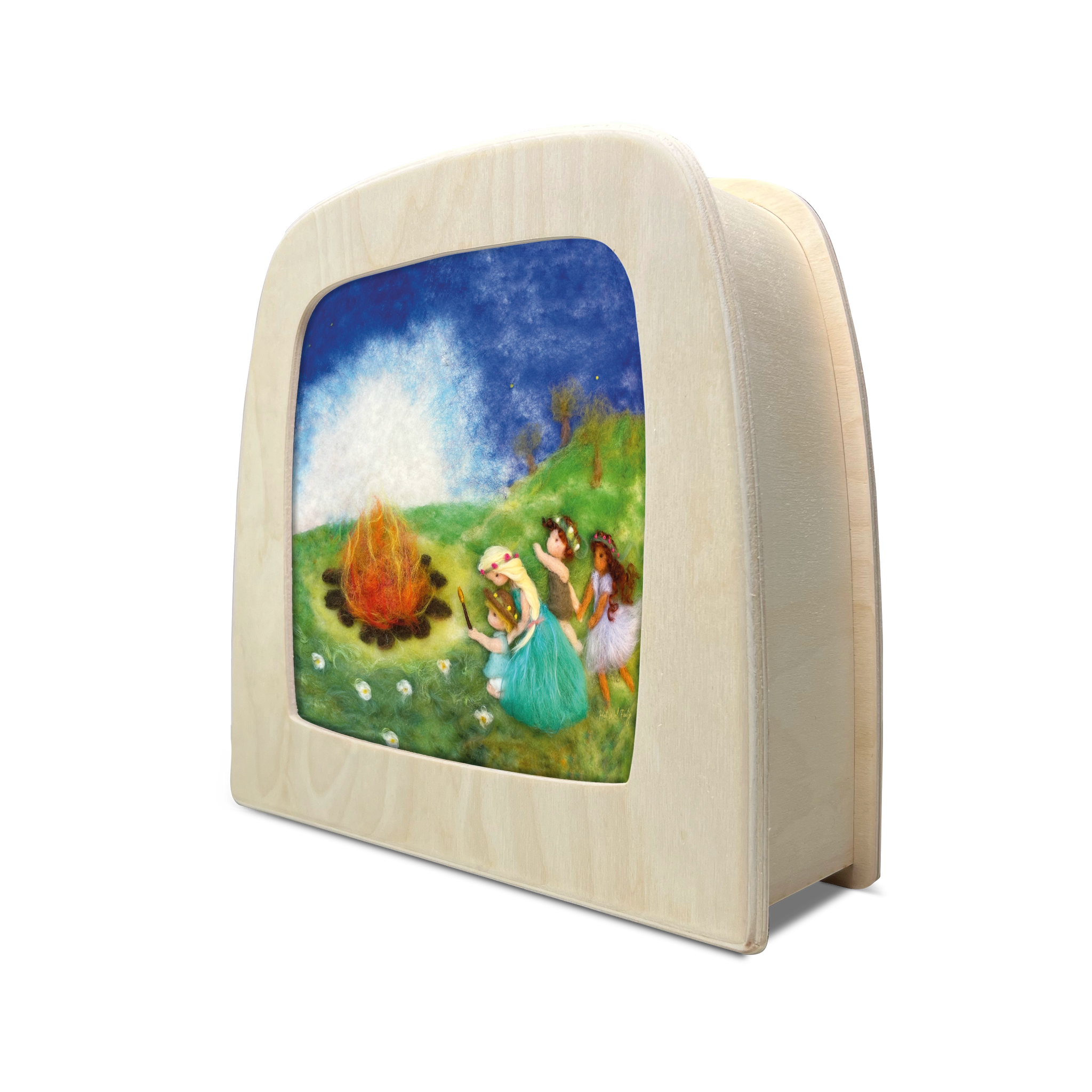 Het Wol Feetje - Roasting Bread Toverlux Silhouette | Toy | Toverlux | Little Acorn to Mighty Oaks