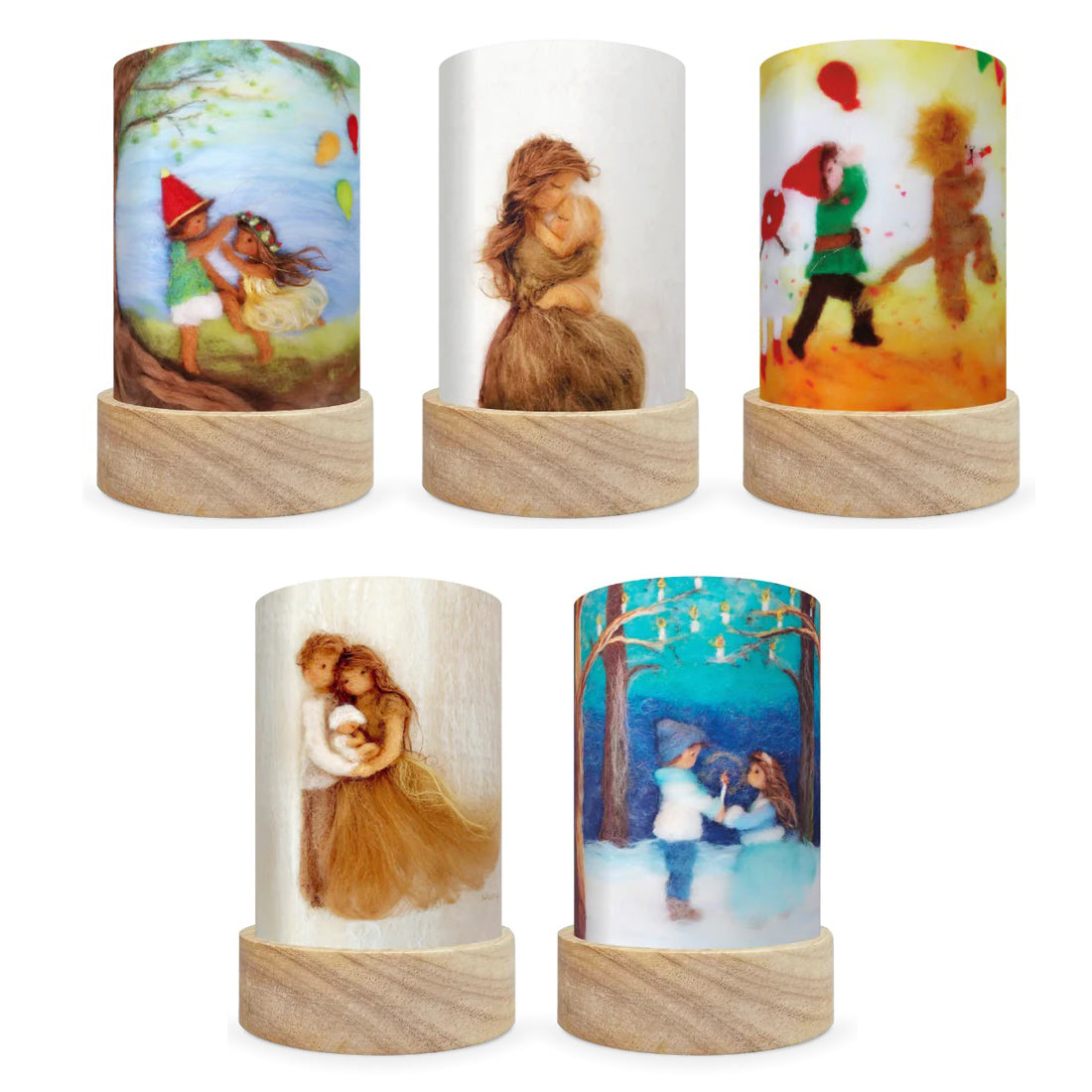 Toverlux Lantern Shades - Het Wol Feetje Celebrations - Pack of 5 | Toy | Toverlux | Little Acorn to Mighty Oaks