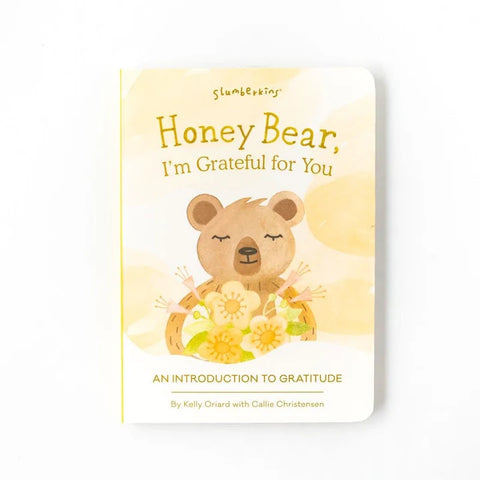 Slumberkins Honey Bear Kin - Promotes Gratitude