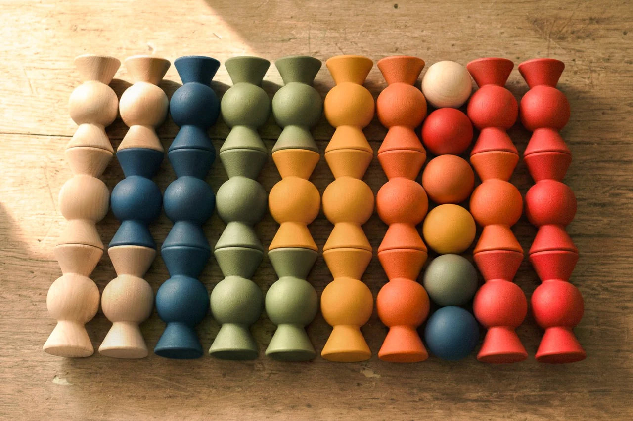 Chill Pepper Sweets – Wooden Stacking Game Forest Fruits (33 pcs) | | Chill Pepper | Little Acorn to Mighty Oaks
