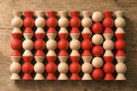 Chill Pepper Sweets – Wooden Stacking Game Red Velvet (33 pcs) | | Chill Pepper | Little Acorn to Mighty Oaks