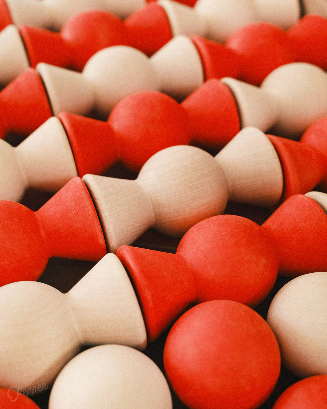 Chill Pepper Sweets – Wooden Stacking Game Red Velvet (33 pcs) | | Chill Pepper | Little Acorn to Mighty Oaks