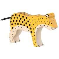 Holztiger Leopard