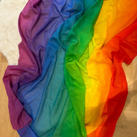 Laura's Play Cotton - Rainbow - 90 × 270 cm - Organic Cotton | | Laura's Play Cotton | Little Acorn to Mighty Oaks