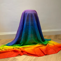 Laura's Play Cotton - Rainbow - 90 × 270 cm - Organic Cotton | | Laura's Play Cotton | Little Acorn to Mighty Oaks