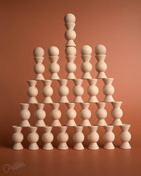 Chill Pepper Sweets – Wooden Stacking Game Sugar Free  (33 pcs)
