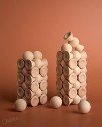 Chill Pepper Sweets – Wooden Stacking Game Sugar Free  (33 pcs)