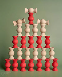 Chill Pepper Sweets – Wooden Stacking Game Red Velvet (33 pcs) | | Chill Pepper | Little Acorn to Mighty Oaks