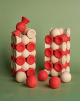 Chill Pepper Sweets – Wooden Stacking Game Red Velvet (33 pcs) | | Chill Pepper | Little Acorn to Mighty Oaks