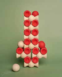 Chill Pepper Sweets – Wooden Stacking Game Red Velvet (33 pcs) | | Chill Pepper | Little Acorn to Mighty Oaks