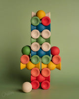 Chill Pepper Sweets – Wooden Stacking Game Forest Fruits (33 pcs) | | Chill Pepper | Little Acorn to Mighty Oaks