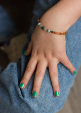Namaki Water-Based Nail Polish - Caribbean Glitter | | Namaki | Little Acorn to Mighty Oaks