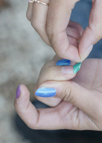 Namaki Water-Based Nail Polish - Caribbean Glitter | | Namaki | Little Acorn to Mighty Oaks