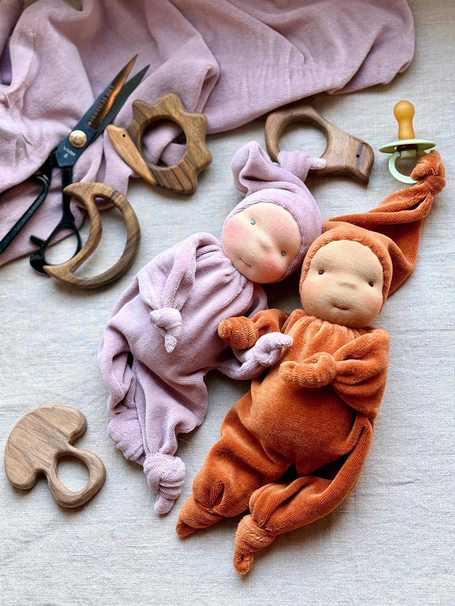 Dollbelge - Knot Friend Dollmaking Kit | | DollBelge | Little Acorn to Mighty Oaks