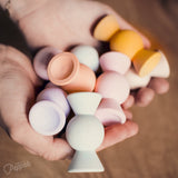 Chill Pepper Sweets Wooden Stacking Game Peachy Pastels (33 pcs) | | Chill Pepper | Little Acorn to Mighty Oaks