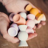 Chill Pepper Sweets Wooden Stacking Game Peachy Pastels (33 pcs) | | Chill Pepper | Little Acorn to Mighty Oaks