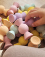 Chill Pepper Sweets Wooden Stacking Game Peachy Pastels (33 pcs) | | Chill Pepper | Little Acorn to Mighty Oaks