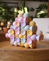 Chill Pepper Sweets Wooden Stacking Game Peachy Pastels (33 pcs) | | Chill Pepper | Little Acorn to Mighty Oaks