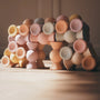 Chill Pepper Sweets Wooden Stacking Game Peachy Pastels (33 pcs) | | Chill Pepper | Little Acorn to Mighty Oaks