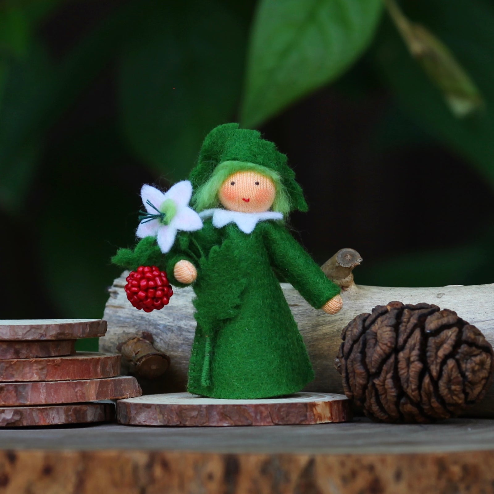 Ambrosius Fairy - Raspberry Boy | | Ambrosius Dolls | Little Acorn to Mighty Oaks