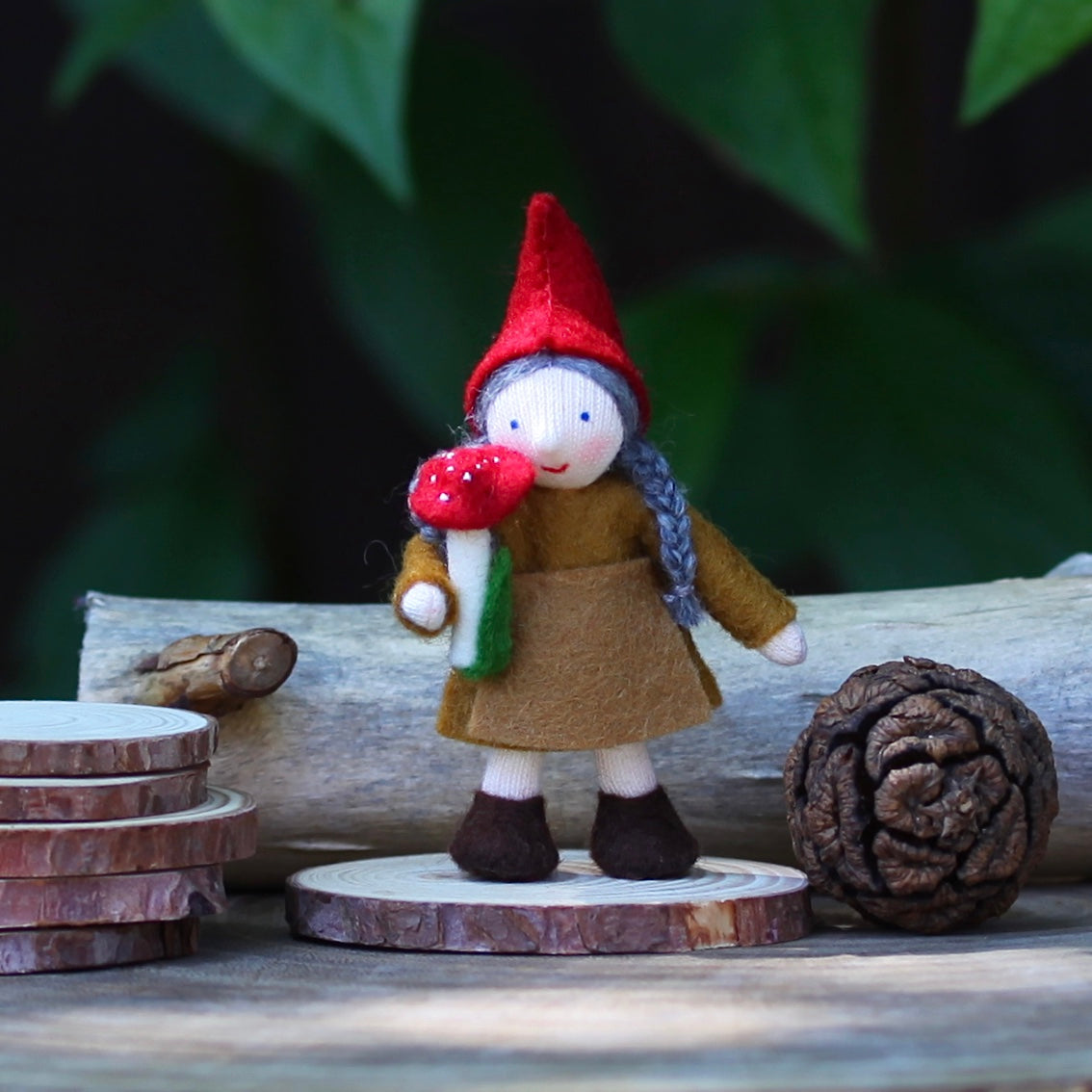 Ambrosius Dwarf Family - Grandmother Dwarf | | Ambrosius Dolls | Little Acorn to Mighty Oaks