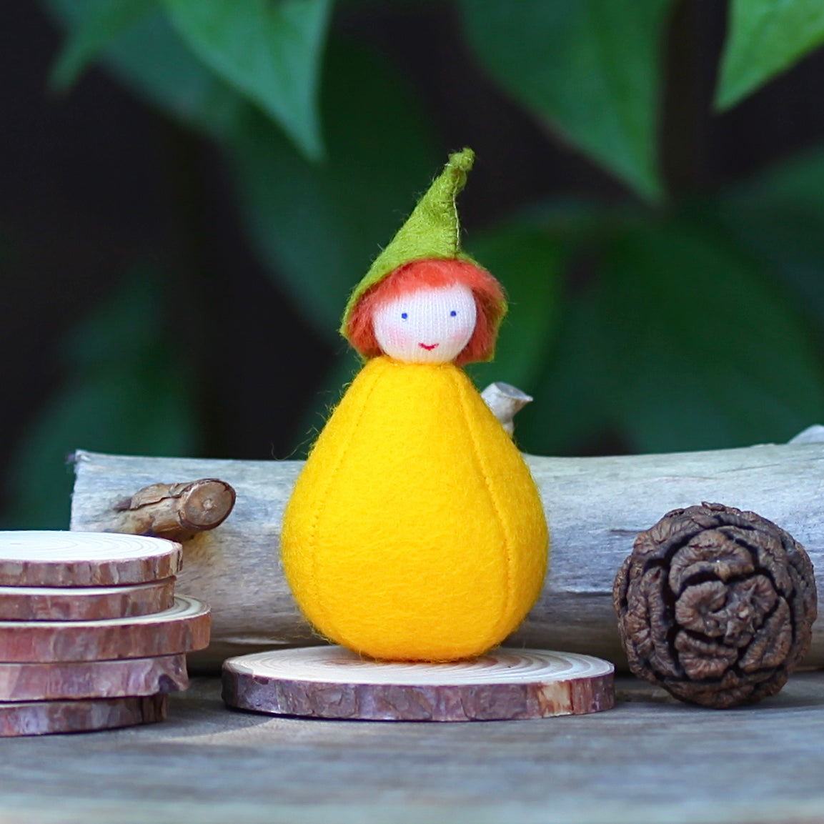 Ambrosius Fairy - Yellow Pumpkin | | Ambrosius Dolls | Little Acorn to Mighty Oaks