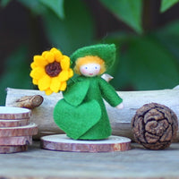 Ambrosius Fairy - Sunflower in Hand (Blonde) | | Ambrosius Dolls | Little Acorn to Mighty Oaks