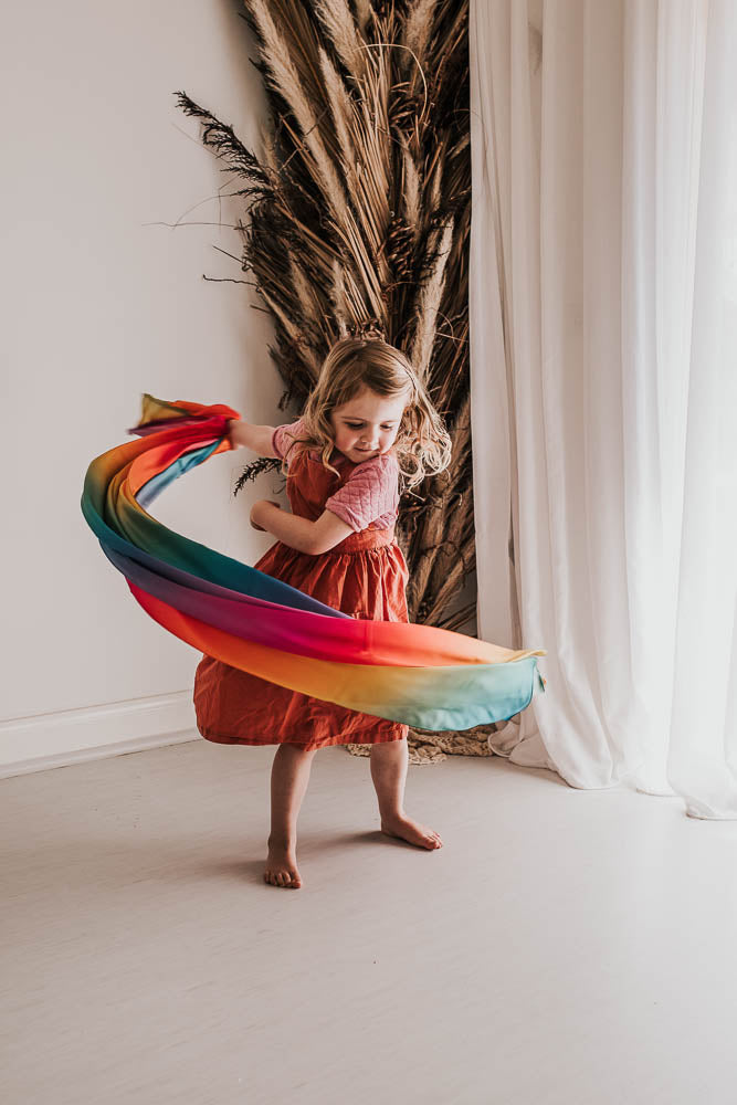 Play Silkies - Jumbo Rainbow 70 x 35 inches | | Play Silkies | Little Acorn to Mighty Oaks