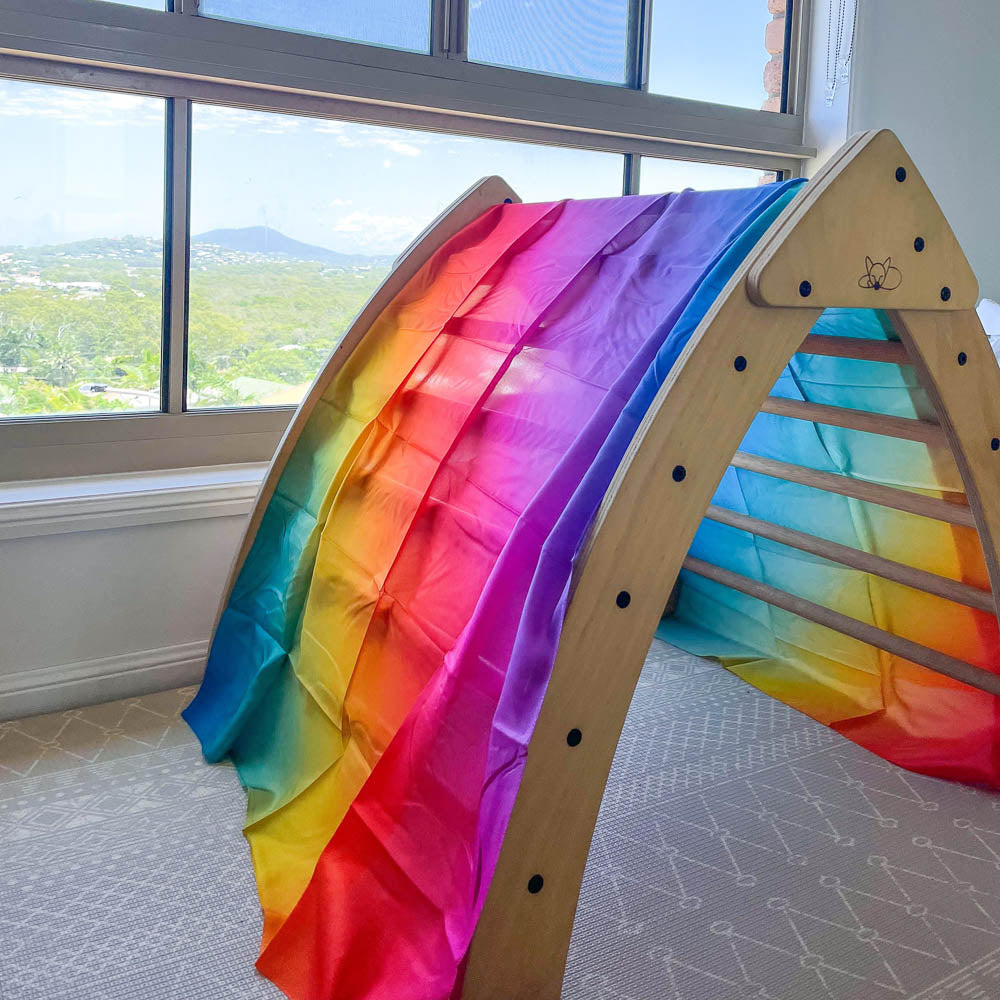 Play Silkies - Jumbo Rainbow 70 x 35 inches | | Play Silkies | Little Acorn to Mighty Oaks