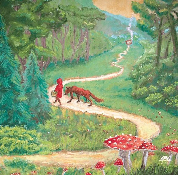 Kapitein Kalk - Red Riding Hood Toverlux Silhouette | Toy | Toverlux | Little Acorn to Mighty Oaks