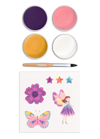 Namaki Organic Face Painting Kit - 4 colours - Butterfly + Temporary Tattoos | | Namaki | Little Acorn to Mighty Oaks