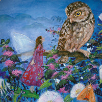 Daniela Drescher - Little Fairy Can't Sleep - Owl Toverlux Silhouette | Toy | Toverlux | Little Acorn to Mighty Oaks