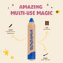 Honeysticks Magic 3-in-1 Beeswax Pencils - Little Learners 8pk - Stage 2