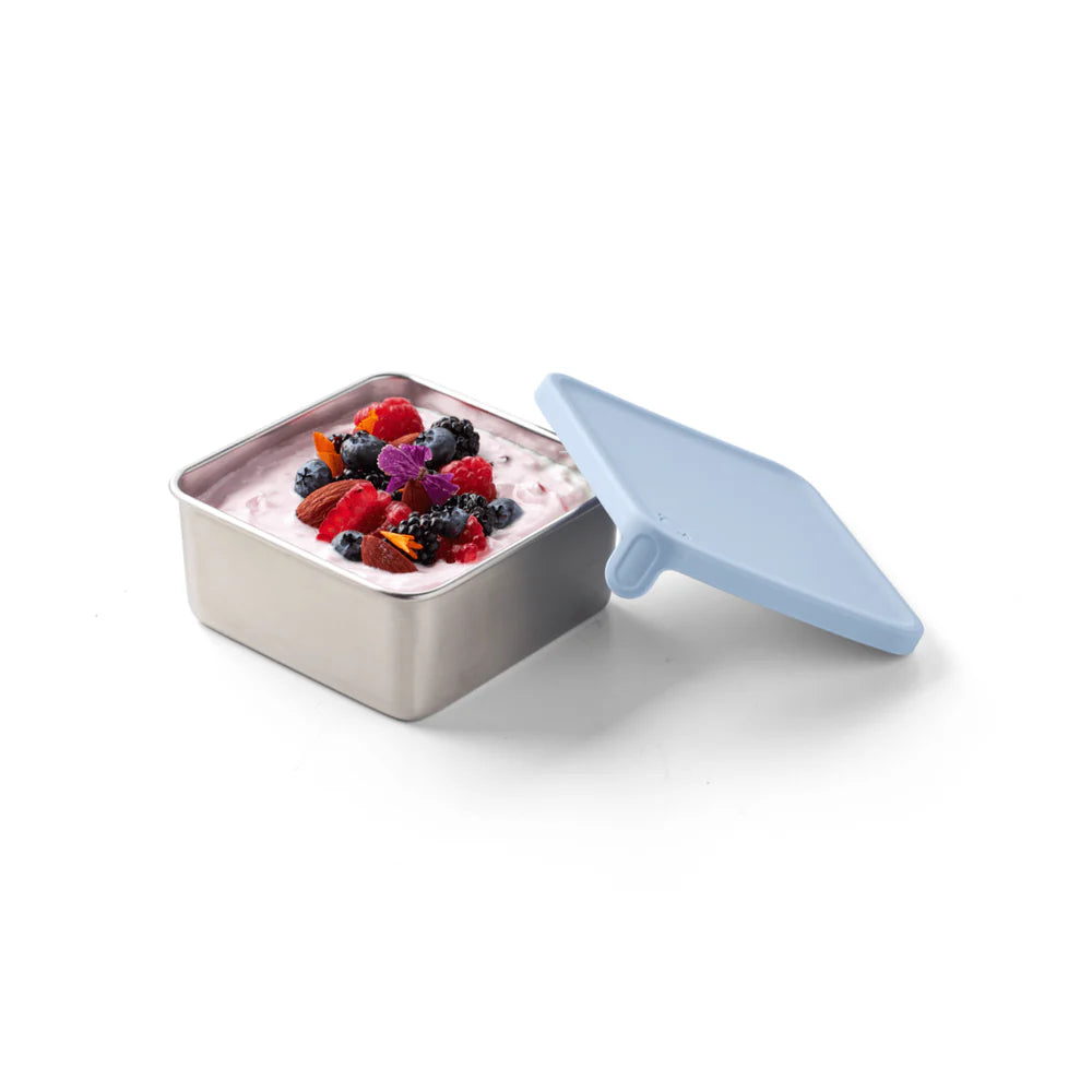 PlanetBox Big Square Dipper 12.3oz - Cloudy Day | | PlanetBox | Little Acorn to Mighty Oaks