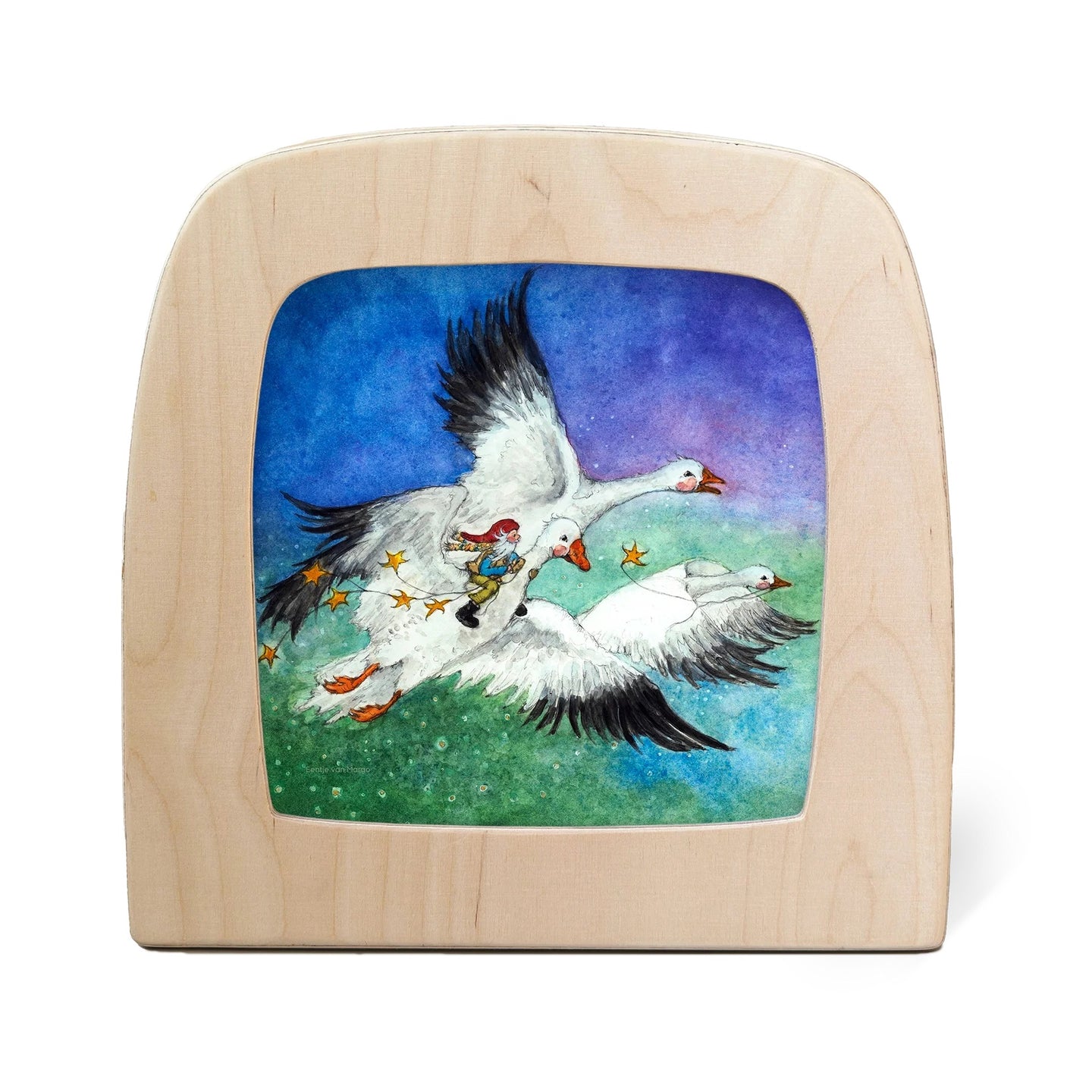 Eentje van Margo - George and the Snow Geese Toverlux Silhouette | Toy | Toverlux | Little Acorn to Mighty Oaks