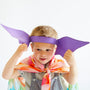 Sarah's Silks Purple Dinosaur Ears | | Sarah's Silks | Little Acorn to Mighty Oaks