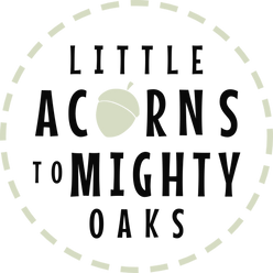 Little Acorns to Mighty Oaks Logo